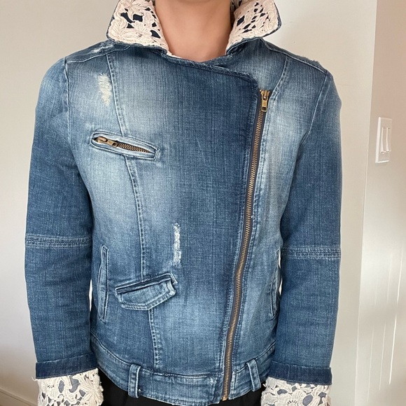 Guess statement denim Jacket S - Picture 5 of 6